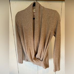 Anthropologie Wrap Sweater